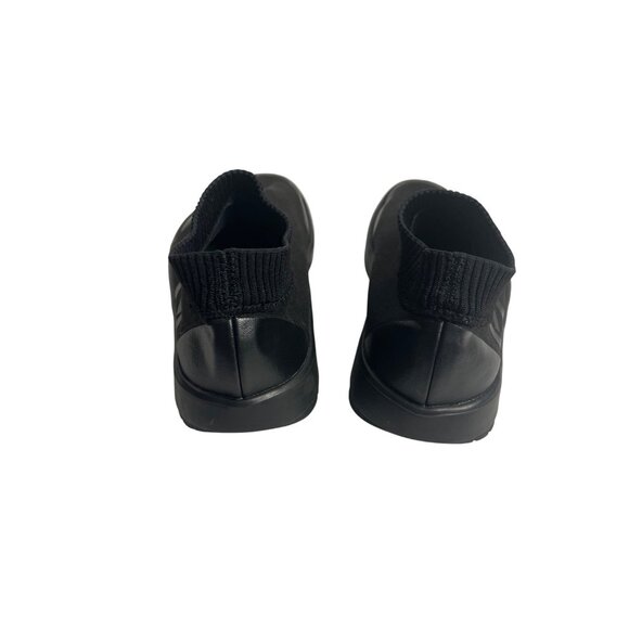 Oofos OOMG eeZee Mens Size 9.5 Black Slip-On Recovery Shoes With Comfort Foam - Picture 4 of 11